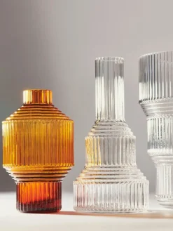 Kosta Boda Pavilion tulip vase, 173 mm, clear