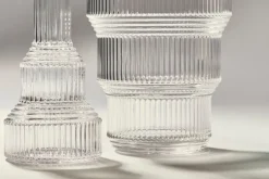 Kosta Boda Pavilion tulip vase, 173 mm, clear