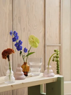 Kosta Boda Pavilion tulip vase, 173 mm, clear