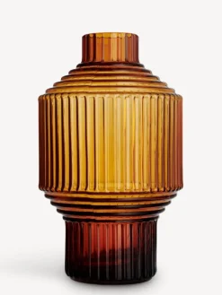 Kosta Boda Pavilion vase, 134 mm, dark amber