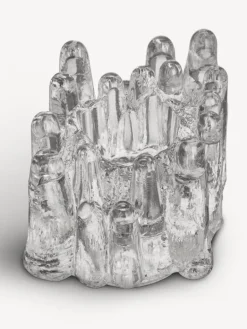 Kosta Boda Polar votive candle holder, 112 mm, clear