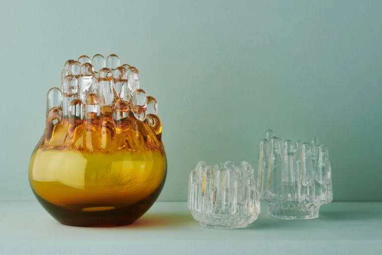 Kosta Boda Polar votive candle holder, 112 mm, clear