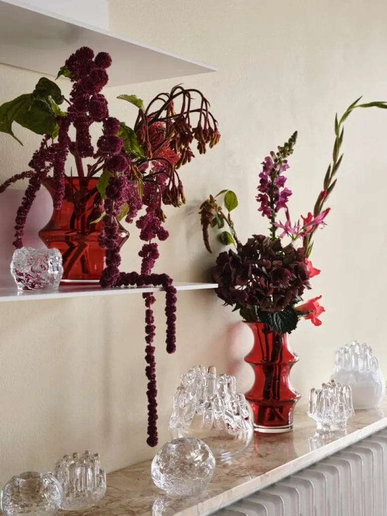 Kosta Boda Polar votive candle holder, 112 mm, clear