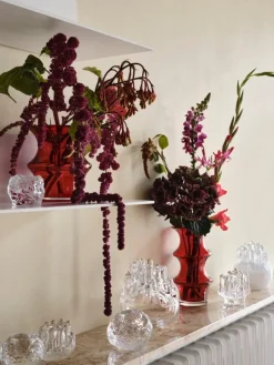 Kosta Boda Snowball votive candle holder, 60 mm, clear