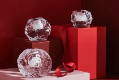 Kosta Boda Snowball votive candle holder, 60 mm, clear