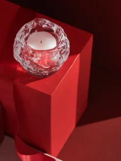 Kosta Boda Snowball votive candle holder, 60 mm, clear