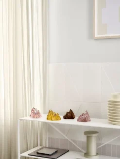 Kosta Boda The Rock votive, 91 mm, bronze