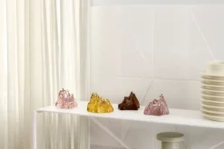 Kosta Boda The Rock votive, 91 mm, bronze