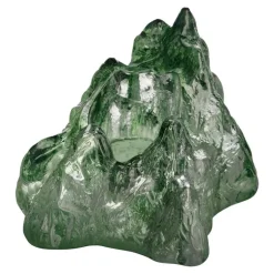 Kosta Boda The Rock votive, 91 mm, blue green