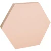 Kotonadesign Noteboard hexagon, 52,5 cm, powder