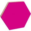 Kotonadesign Noteboard hexagon, 52,5 cm, magenta