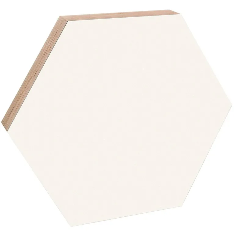 Kotonadesign Noteboard hexagon, 41,5 cm, white