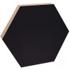 Kotonadesign Noteboard hexagon, 41,5 cm, black