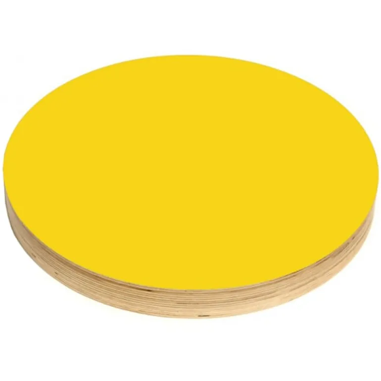 Kotonadesign Noteboard round, 50 cm, yellow