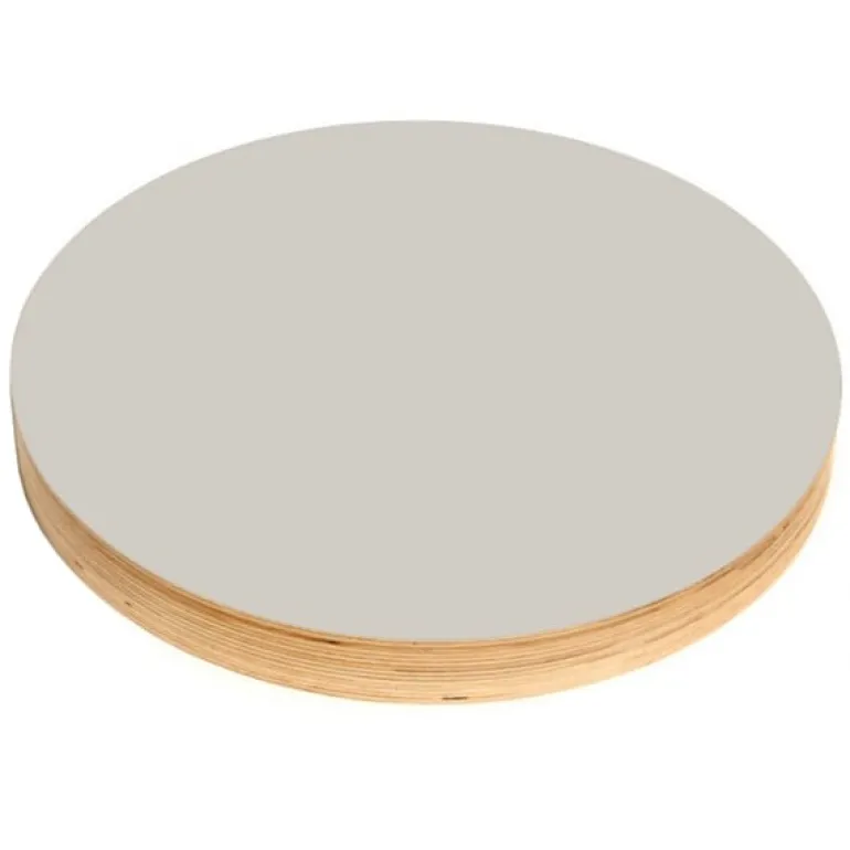 Kotonadesign Noteboard round, 50 cm, grey