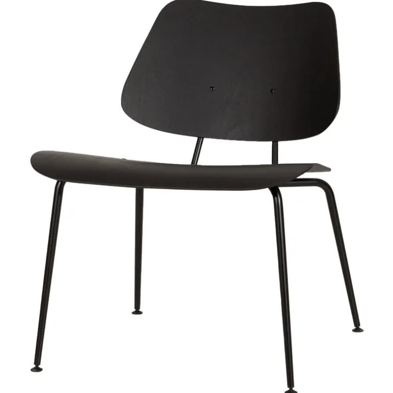 Labofa Heritage 15.1 lounge chair, black oak - black