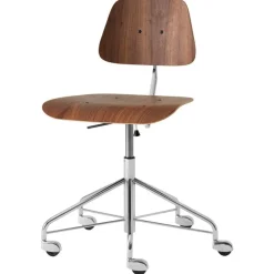 Labofa Heritage 12.1 work chair, walnut - chrome