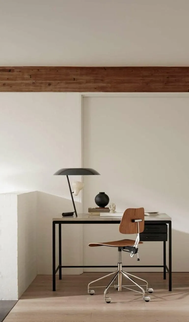 Labofa Heritage 12.1 work chair, walnut - chrome