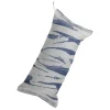 Lapuan Kankurit Aallokko sauna pillow, linen - blue