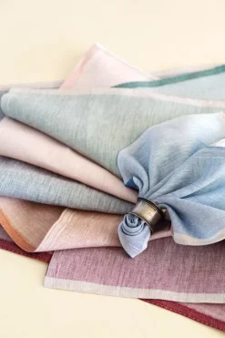 Lapuan Kankurit Aamu napkin, 48 x 48 cm, cinnamon