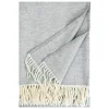 Lapuan Kankurit Elli blanket, 130 x 180 cm, white - light grey
