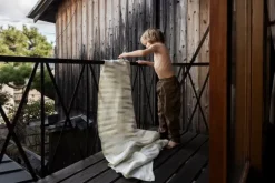 Lapuan Kankurit Hohto bath towel, white - green