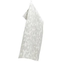 Lapuan Kankurit Jäkälä hand towel, white - linen