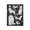 Lapuan Kankurit Koirapuisto blanket, 90 x 130 cm, black - white