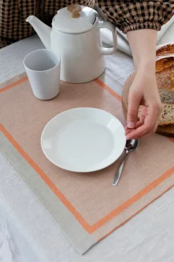 Lapuan Kankurit Laina placemat, linen - orange