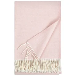 Lapuan Kankurit Lepo blanket, 135 x 180 cm, white - rose