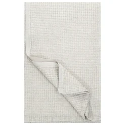 Lapuan Kankurit Maja blanket, white - linen