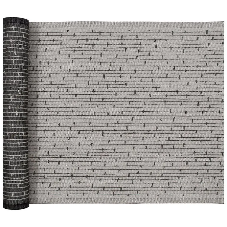 Lapuan Kankurit Metsä sauna cover, 46 x 150 cm, linen - black