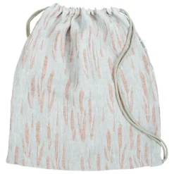 Lapuan Kankurit Osmankäämi drawstring bag, grey - cinnamon
