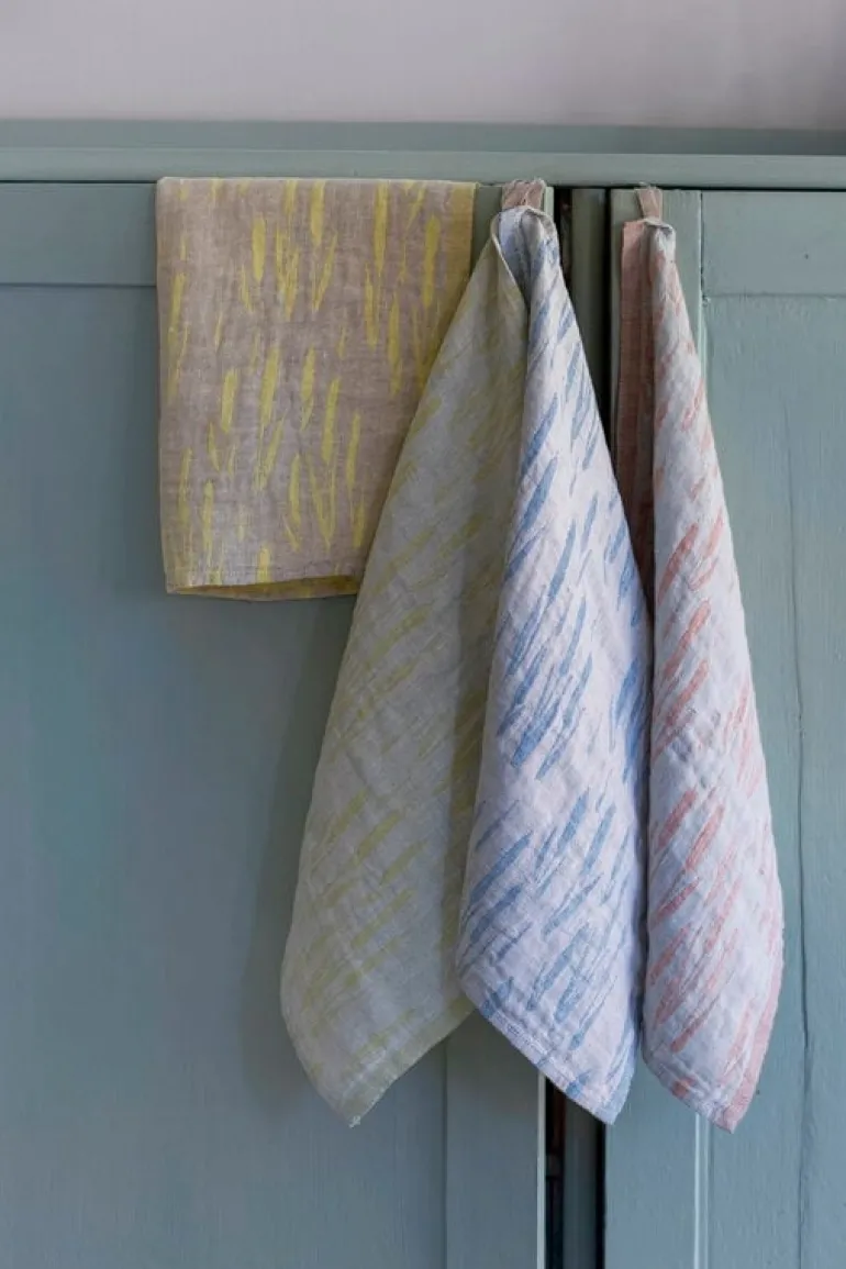 Lapuan Kankurit Osmankäämi towel/napkin, grey - cinnamon