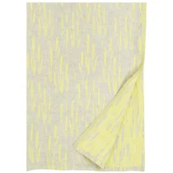 Lapuan Kankurit Osmankäämi table cloth/throw, 145 x 200 cm, linen - yellow