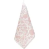 Lapuan Kankurit Puutarha towel/napkin, white - rose