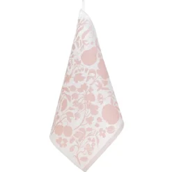 Lapuan Kankurit Puutarha towel/napkin, white - rose