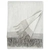 Lapuan Kankurit Rauha blanket, 13 x 180 cm, white - beige