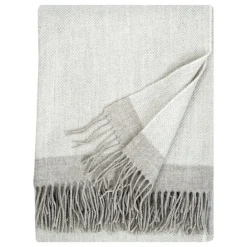 Lapuan Kankurit Rauha blanket, 13 x 180 cm, white - beige