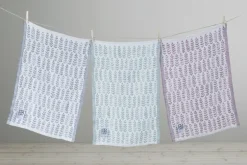 Lapuan Kankurit Ruusu x Hvitträsk hand towel, aspen green