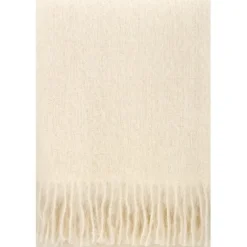 Lapuan Kankurit Saaga Uni mohair blanket, off white