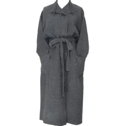 Lapuan Kankurit Terva bathrobe, black - graphite