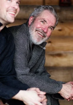 Lapuan Kankurit Terva bathrobe, black - linen