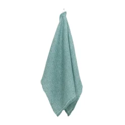 Lapuan Kankurit Terva hand towel, white - aspen green