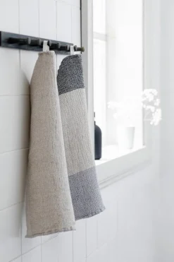 Lapuan Kankurit Terva small towel, white - linen