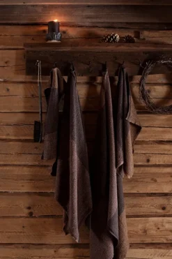 Lapuan Kankurit Terva small towel, black - multi - brown