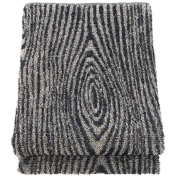 Lapuan Kankurit Viilu bath towel, black - linen