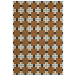 LAYERED Evelina Kroon Ochre Fields rug