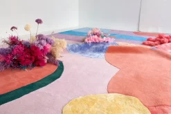LAYERED Poppykalas Flower Field rug