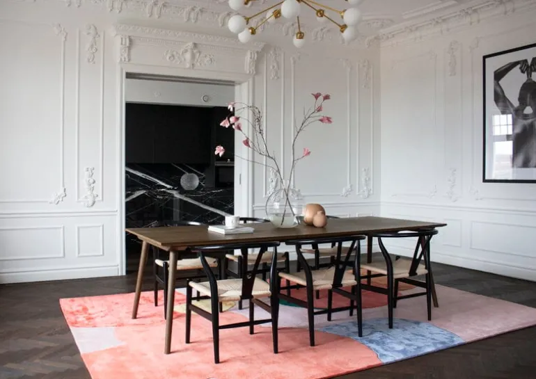 LAYERED Poppykalas Flower Field rug